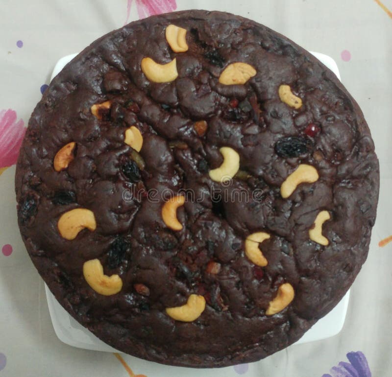 Dry fruit Plum Cake stock photo. Image of chocolate 135919548