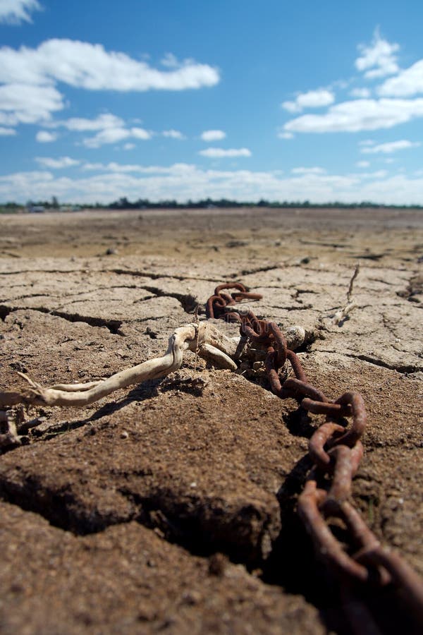 Dry lake. stock photo
