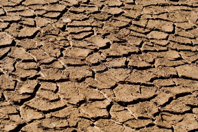 Dry lake bed stock photography