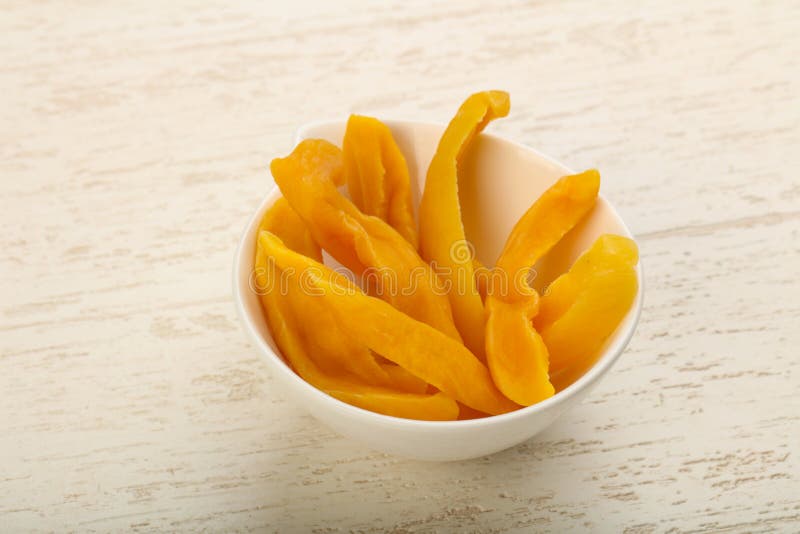 Dry mango chips stock photo. Image of tropical, food 111738044