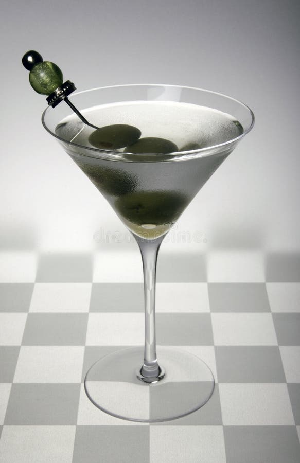 Dry Martini stock image. Image of glass, cold, rich, mixed 8073715