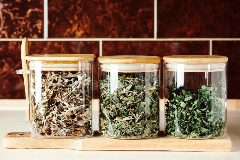 Dry Medicinal Herbal Tea for Cough Stock Image Image of beverage