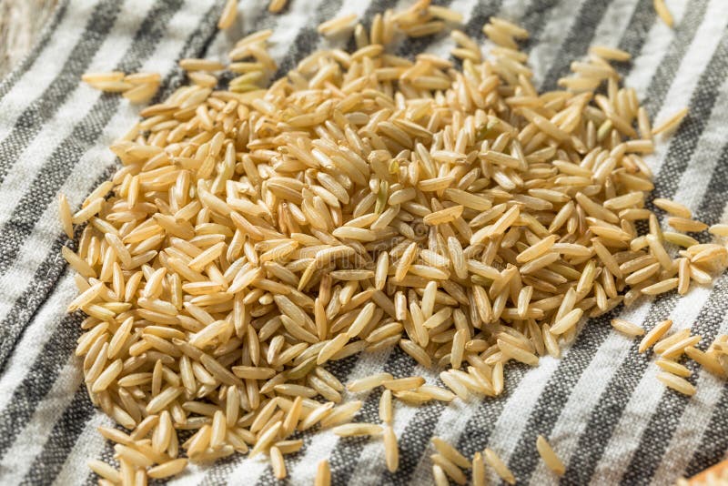 Dry Organic Indian Basmati Rice Stock Photo - Image of eating ...