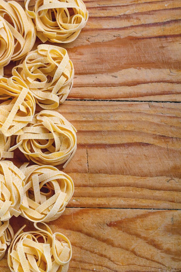 Dry pasta tagliatelle stock photo. Image of space, copy 46081210