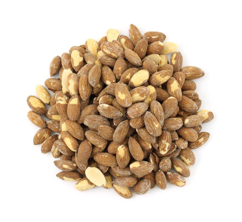 Dry roasted almonds stock image. Image of protein, nutritious 10588541