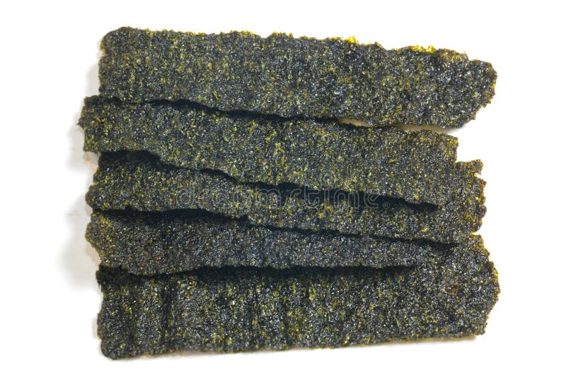 Dry roasted seaweed stock photo. Image of plant, vegetarian 68769980
