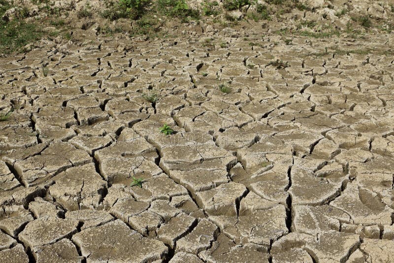 Background abstract: dry soil in summer