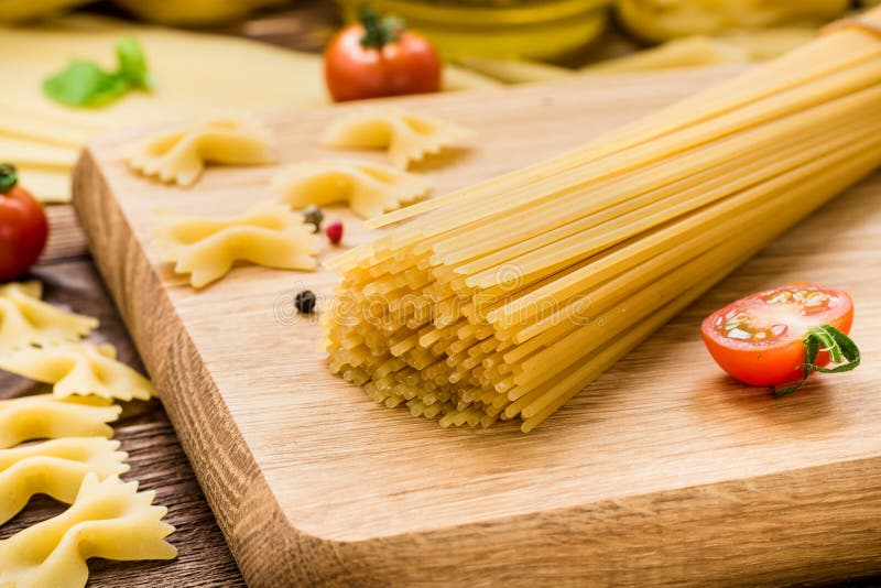 Dry Spaghetti and Other Pasta Stock Photo Image of cuisine, italy