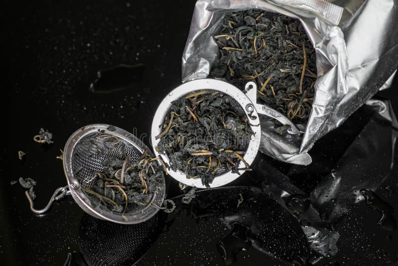 Dry Tea Strainer Preparing Brew Up Stock Photos Free & RoyaltyFree