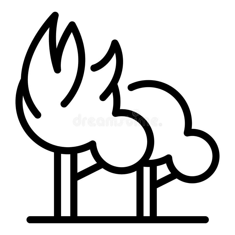 Burning Palm Tree Stock Illustrations 180 Burning Palm Tree Stock