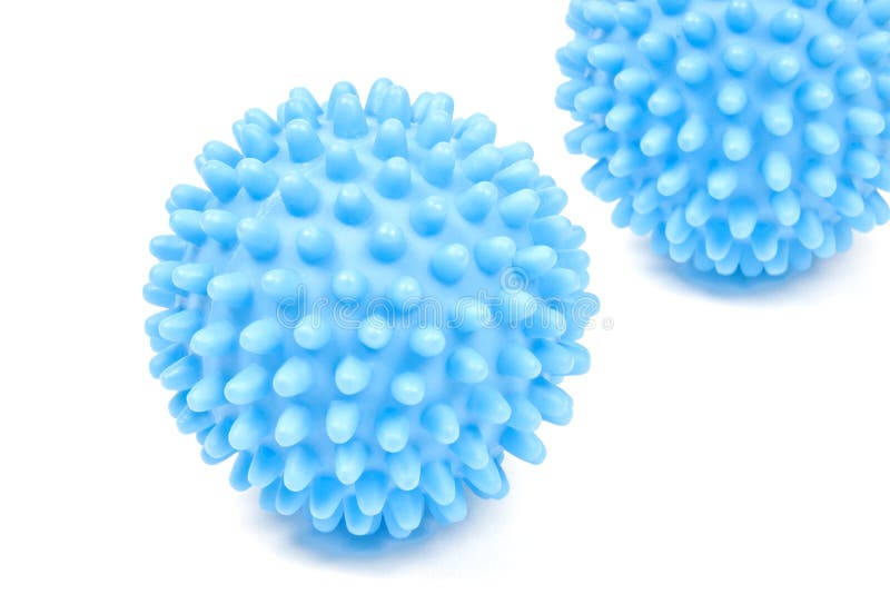 Dryer Balls stock image. Image of machine, spikes, white 5124249