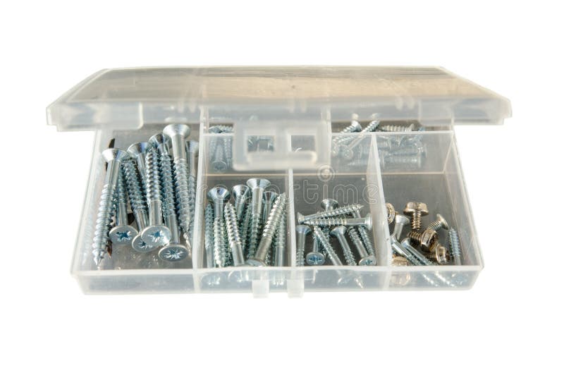 Drywall screws kit stock photo. Image of nails, attach 37809328