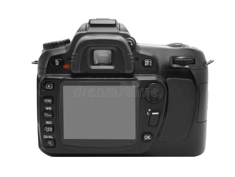 Dslr camera display royalty free stock photos
