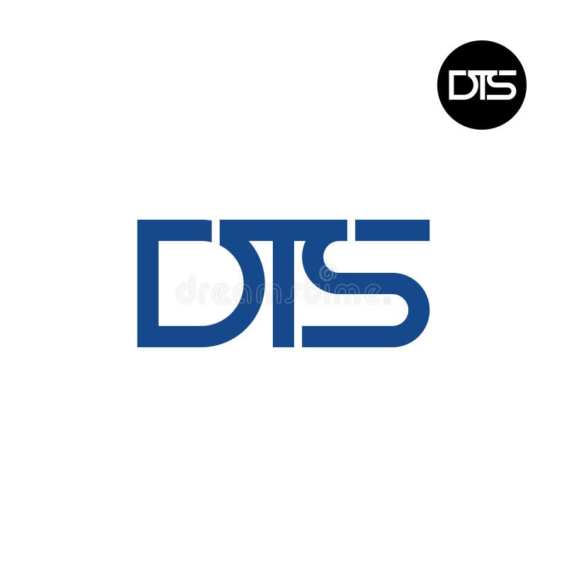 DTS Logo Design. Initial Letter DTS Monogram Logo Using Hexagon