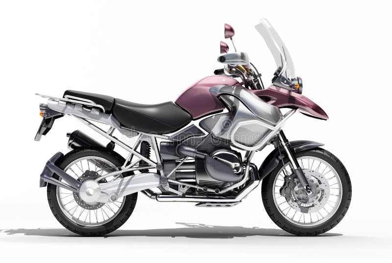 Dualsports Motorcycle Closeup Stock Photo Image of light, bike