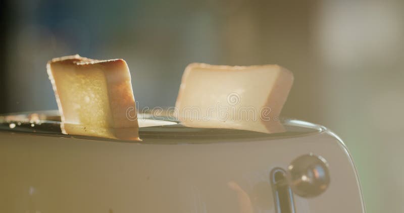 Two slices of white bread ready to be loaded into the toaster. Two slices of white bread ready to be loaded into the toaster.