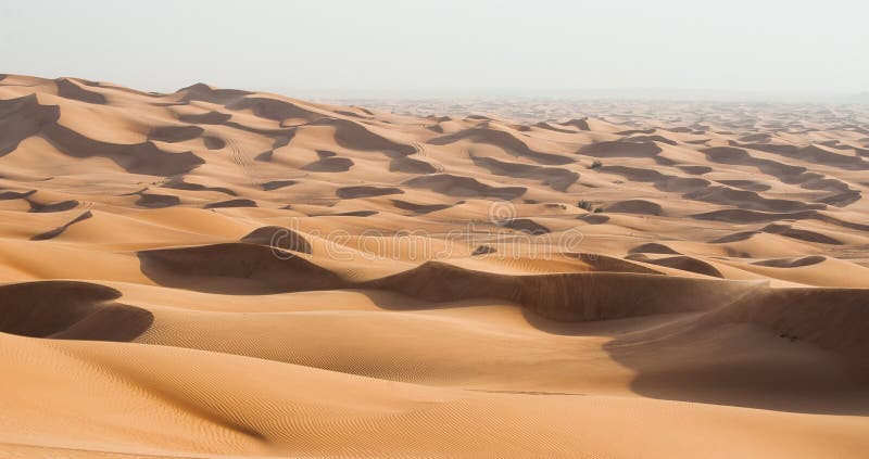 Dubai dunes desert
