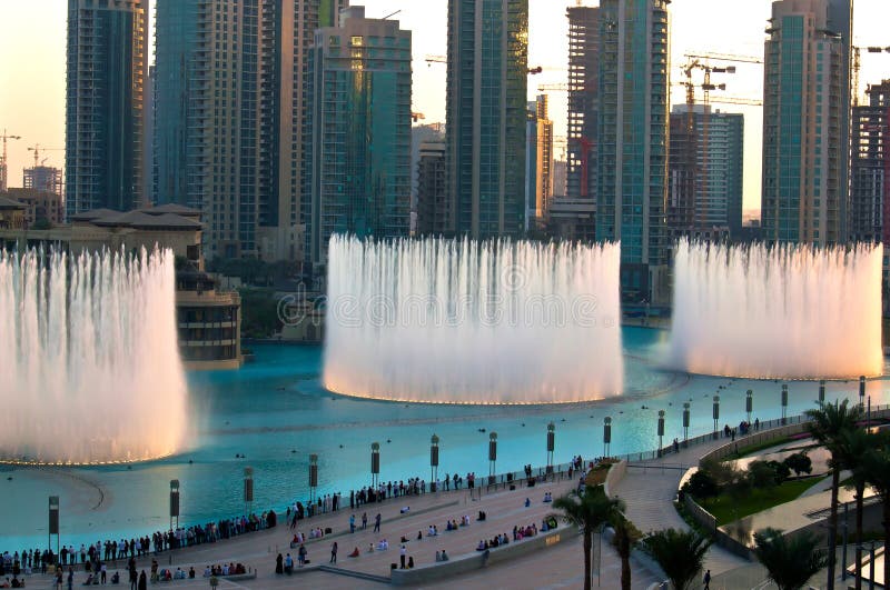 Dubai fontanna