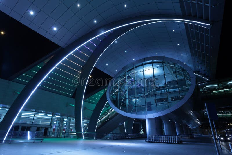 Dubai-internationaler Flughafen lizenzfreies stockbild Dubai-internationaler Flughafen lizenzfreies stockbild