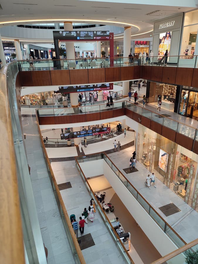 Dubai Mall World& X27;s Largest Mall in Dubai UAE Editorial Stock Image