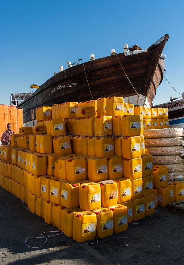 Dubai’s Traditional Dhow and Cargo Editorial Photo Image of