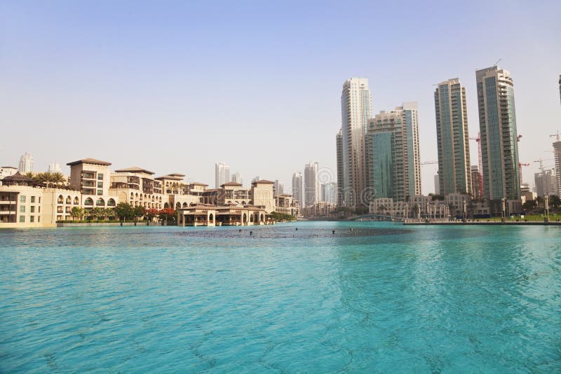 Image of Dubai skyline, United Arab Emirates. Image of Dubai skyline, United Arab Emirates.