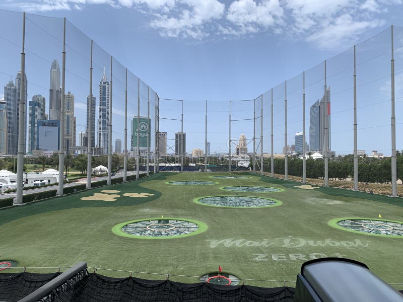 Dubai, United Arab Emirates Top Golf Dubai Editorial Stock Image