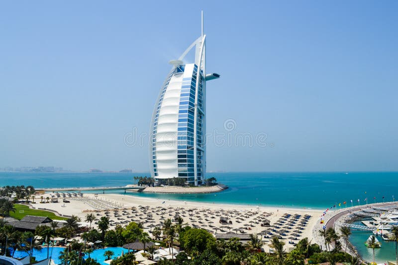Dubaj al burj hotel arabskiego