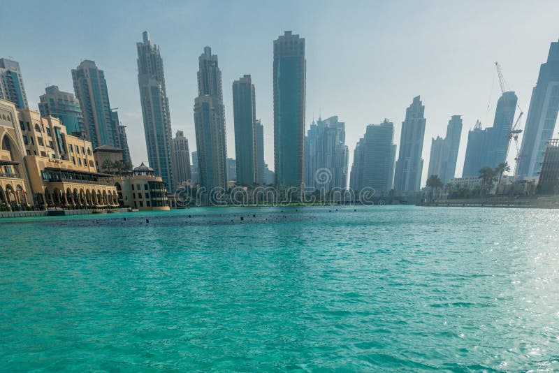 Dubaj, STYCZEŃ - 9, 2015: Duszy Al Bahar na Styczniu obraz stock Dubaj, STYCZEŃ - 9, 2015: Duszy Al Bahar na Styczniu obraz stock