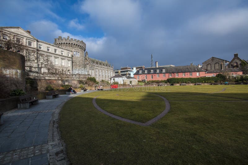 Dublin Castle - Dublin - l'Irlande photographie stock libre de droits Dublin Castle - Dublin - l'Irlande photographie stock libre de droits