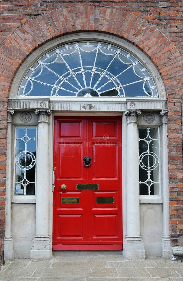 Dublin doors stock photo. Image of building, blue, estate 26708050