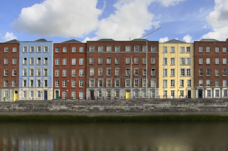 dublin hus arkivbild dublin hus arkivbild