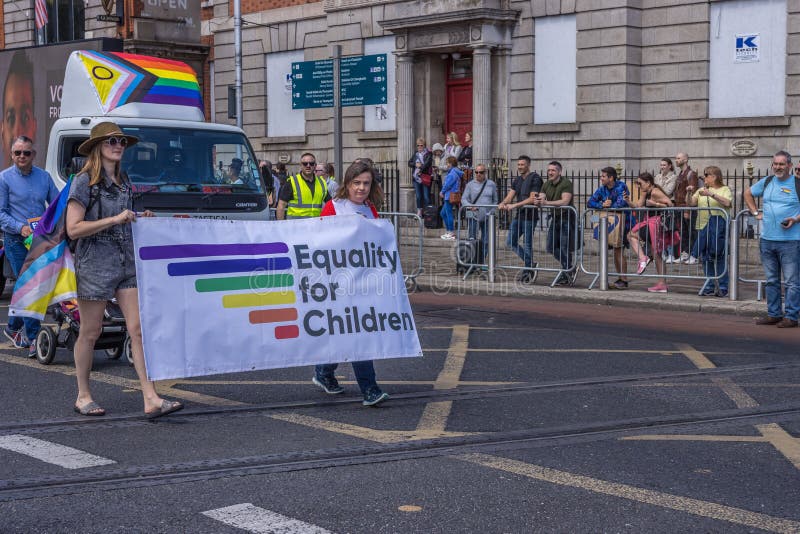 Dublin, Ireland June 25 2022 "Pride Festival in Dublin" Editorial
