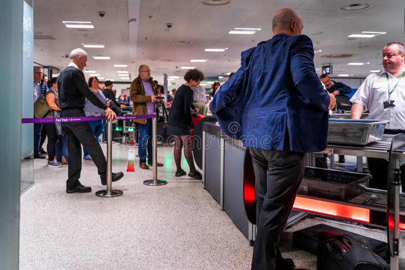 Dublin, Ireland, May 2019 Dublin Airport Terminal 1, Hand Luggage And - Boots Dublin Airport Terminal 1