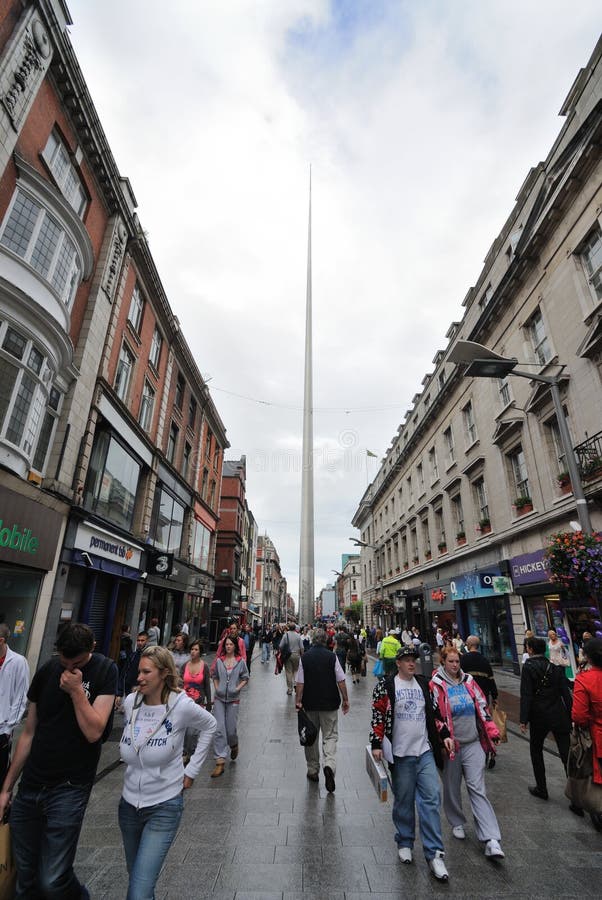 Dublin Spire royalty free stock photos Dublin Spire royalty free stock photos