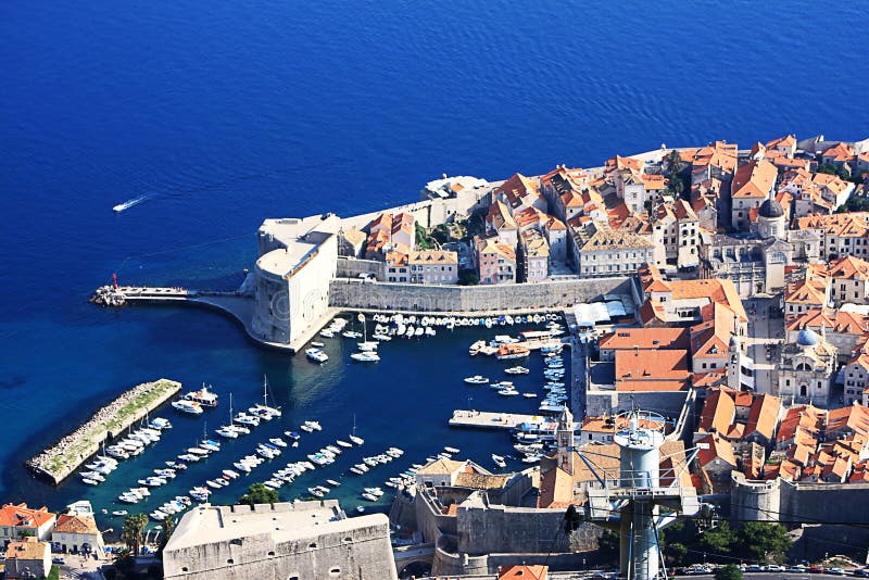 Dubrovnik from Above stock photo. Image of dubrovnik - 17725798