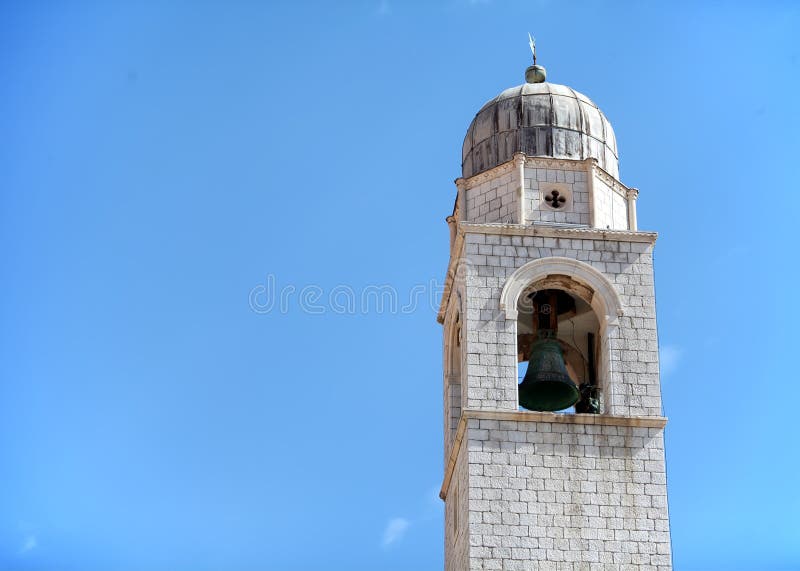 View at bell tower of Church of San Giovanni Elemosinario in Venice, Italy  Stock Photo - Alamy