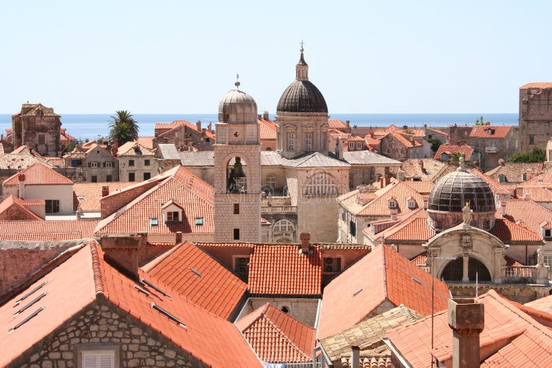 Dubrovnik skyline Croatia