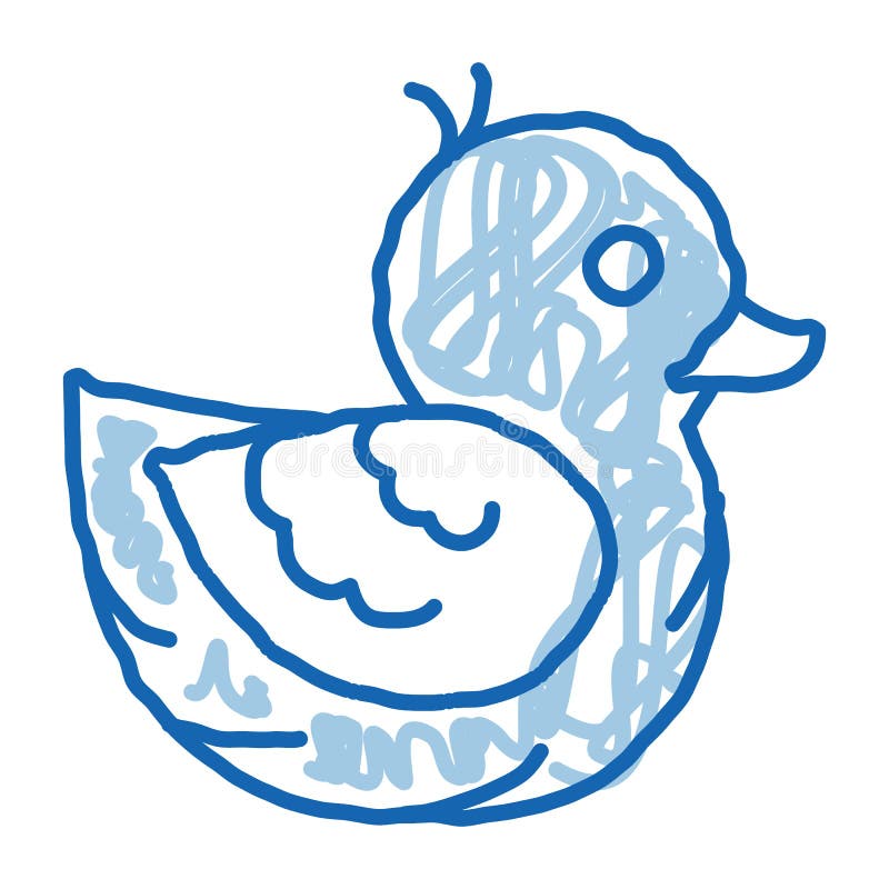 Easy How to draw a Duck and Duck Coloring Page