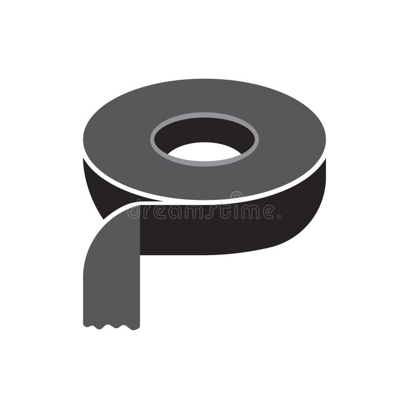Duct tape icon stock vector. Illustration of construction 268177525