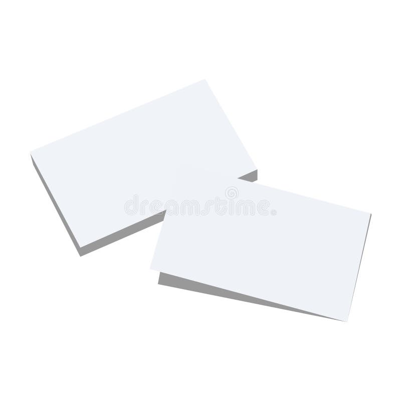 Due strati in bianco di Libro Bianco con differenti ombre Insieme di vettore royalty illustrazione gratis Due strati in bianco di Libro Bianco con differenti ombre Insieme di vettore royalty illustrazione gratis