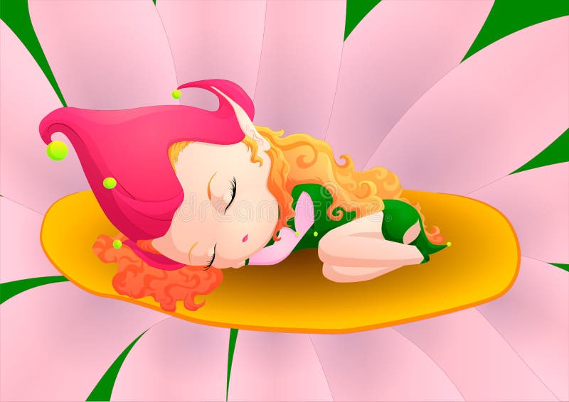 Duende el dormir libre illustration Duende el dormir libre illustration