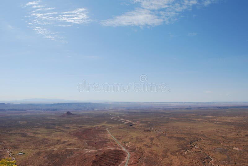 Dugway κοιλάδα σημείου muley moki Θεών στοκ φωτογραφία