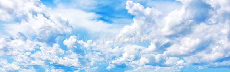 Duidelijke hemel, cloudscape, bewolkt, hemelpanorama, panoramische hemel