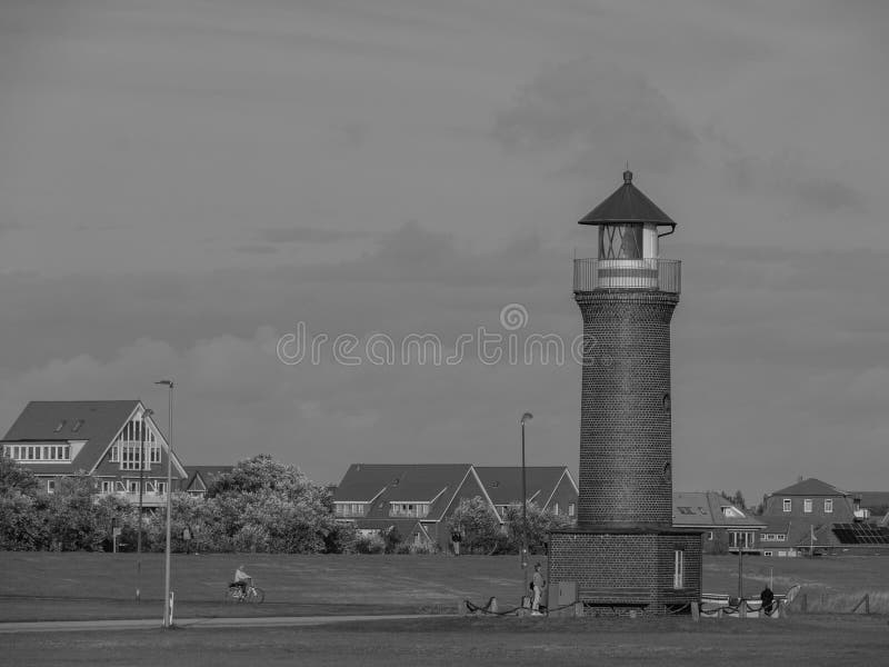 Duitse juist in de noordzee royalty-vrije stock afbeeldingen