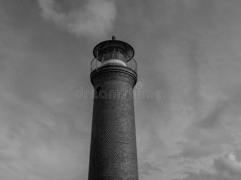 Duitse juist in de noordzee royalty-vrije stock foto's