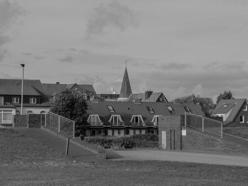 Duitse juist in de noordzee royalty-vrije stock fotografie
