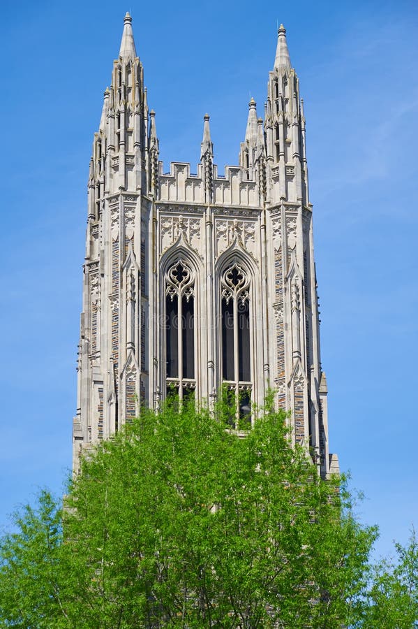 Duke University Chapel immagini stock Duke University Chapel immagini stock