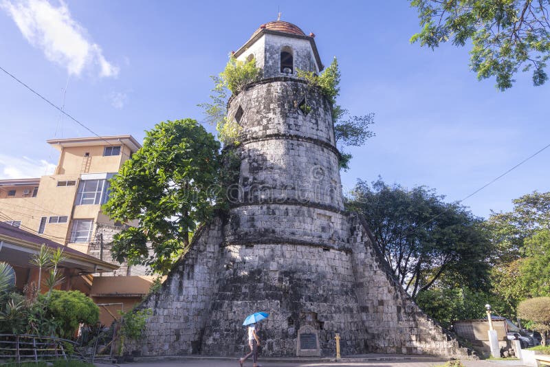 Dumaguete Belfry,the historical old bell tower in the center of Dumaguete,Negros Island,Philippines.philippines, Dumaguete Belfry