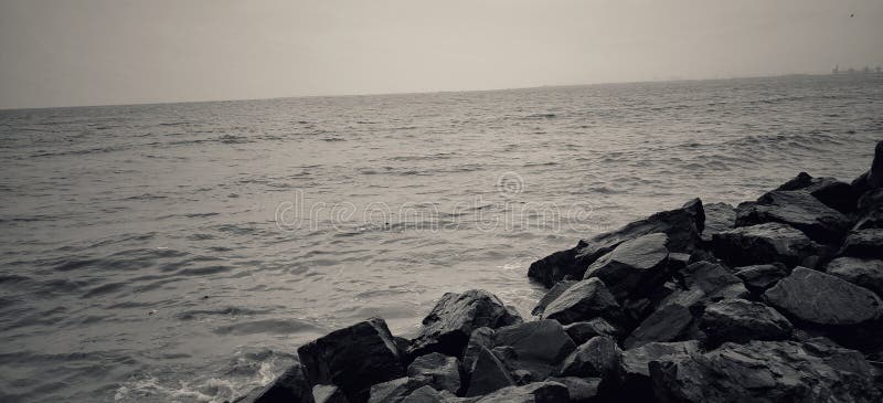 Dumas Beach, Surat, Gujarat, India Stock Image - Image of gettogether